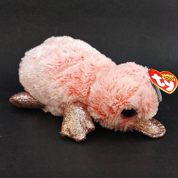 TY Beanie Boos - WILMA Pink Platypus (6 Inch) Stuffed Plush New with Tags 2019 - Picture 6 of 9
